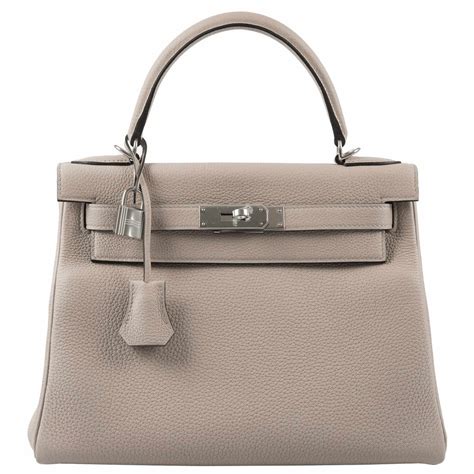 hermes retourne kelly gris asphalte|Hermes Togo Kelly Retourne 28 Gris Asphalte .